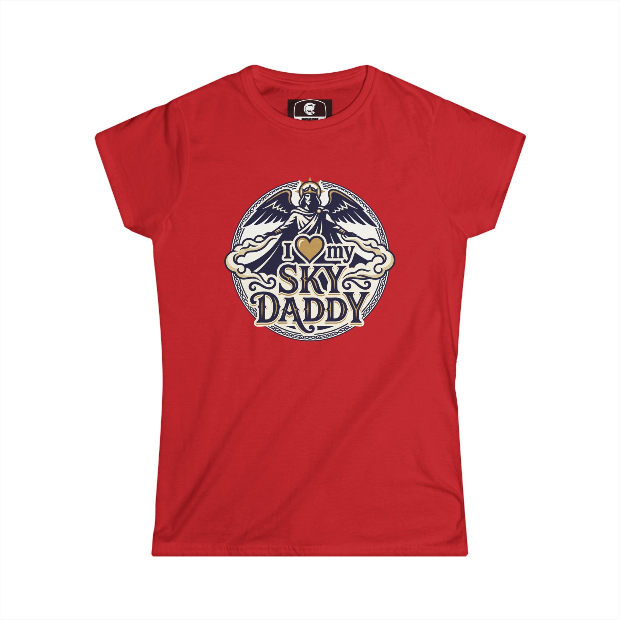 Christian Women's - I Heart My Sky Daddy - Softstyle Tee