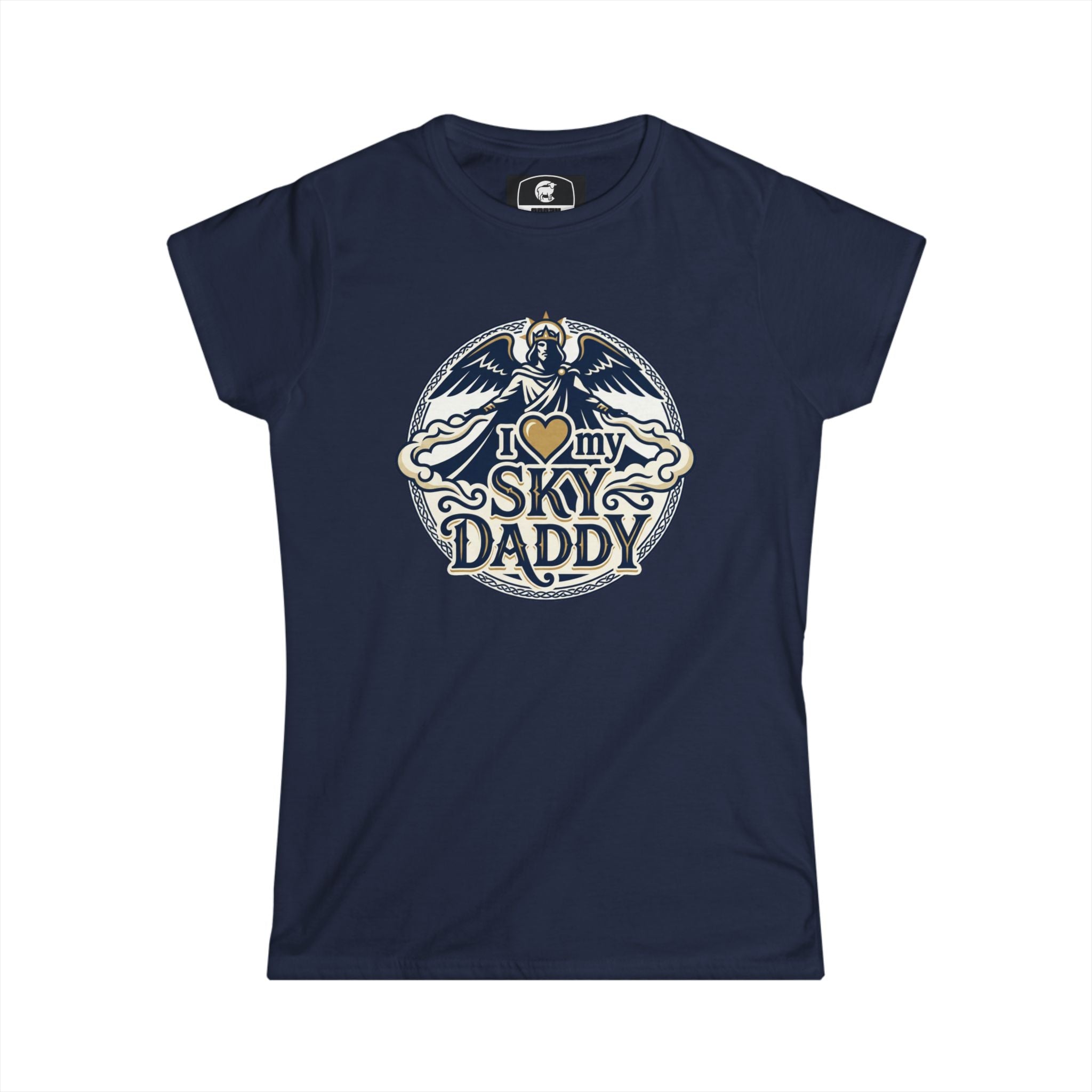 Christian Women's - I Heart My Sky Daddy - Softstyle Tee