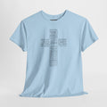 Christian Cross Typography T‑Shirt