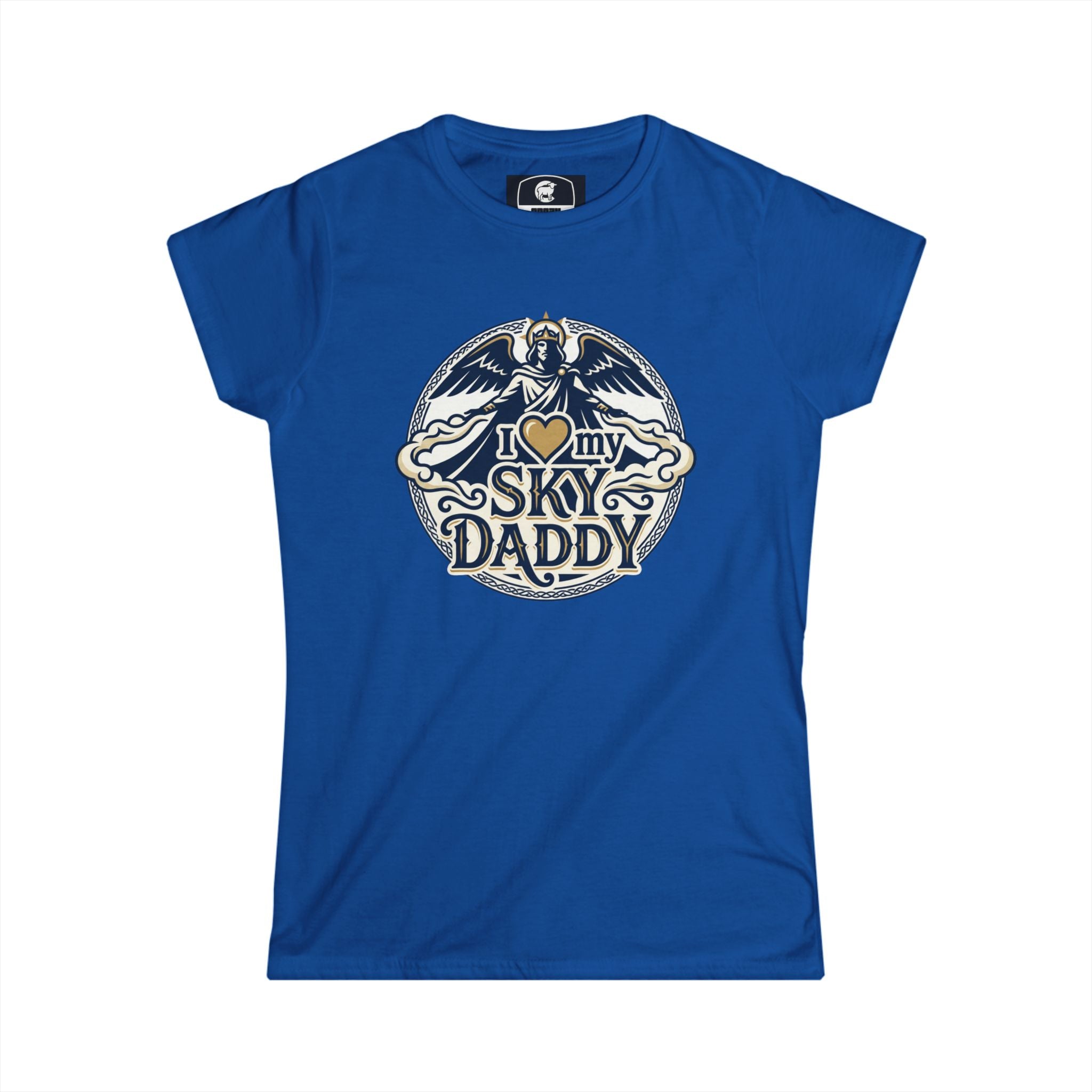 Christian Women's - I Heart My Sky Daddy - Softstyle Tee