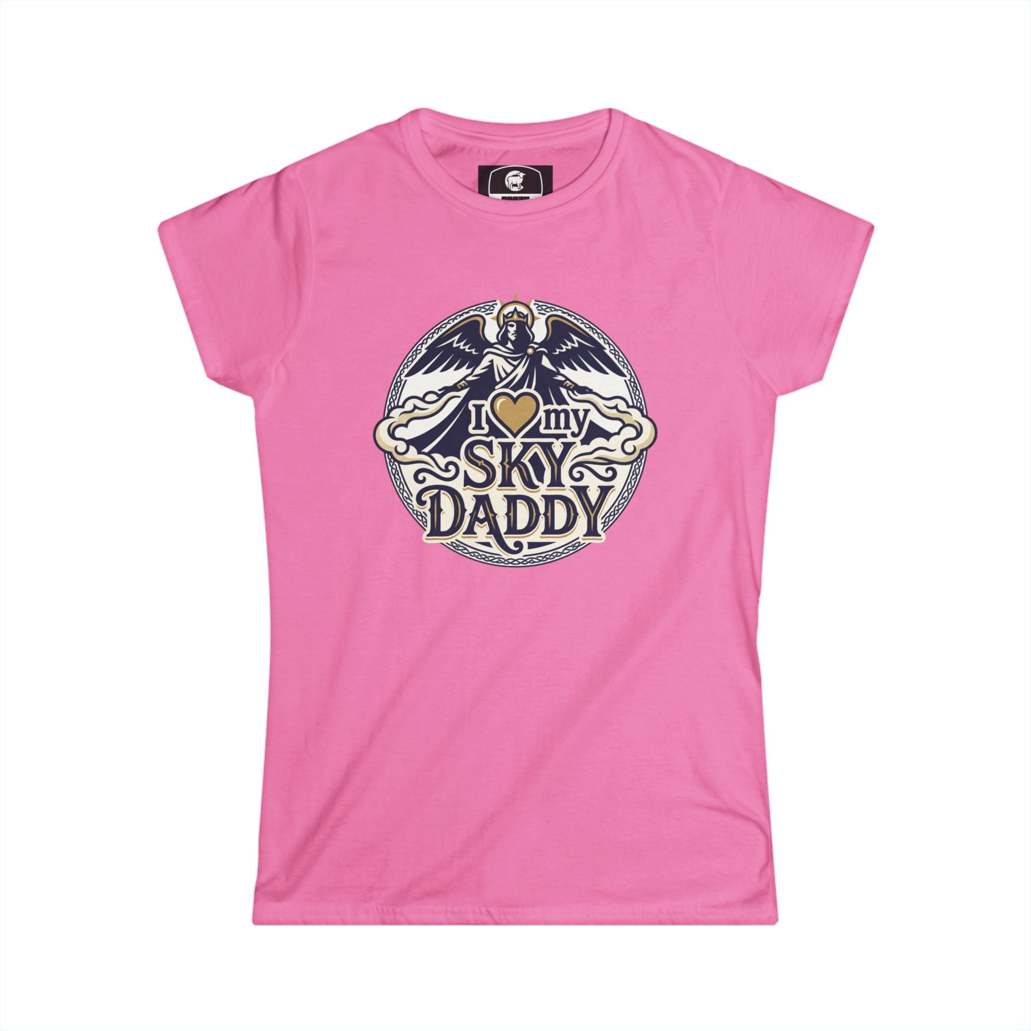 Christian Women's - I Heart My Sky Daddy - Softstyle Tee