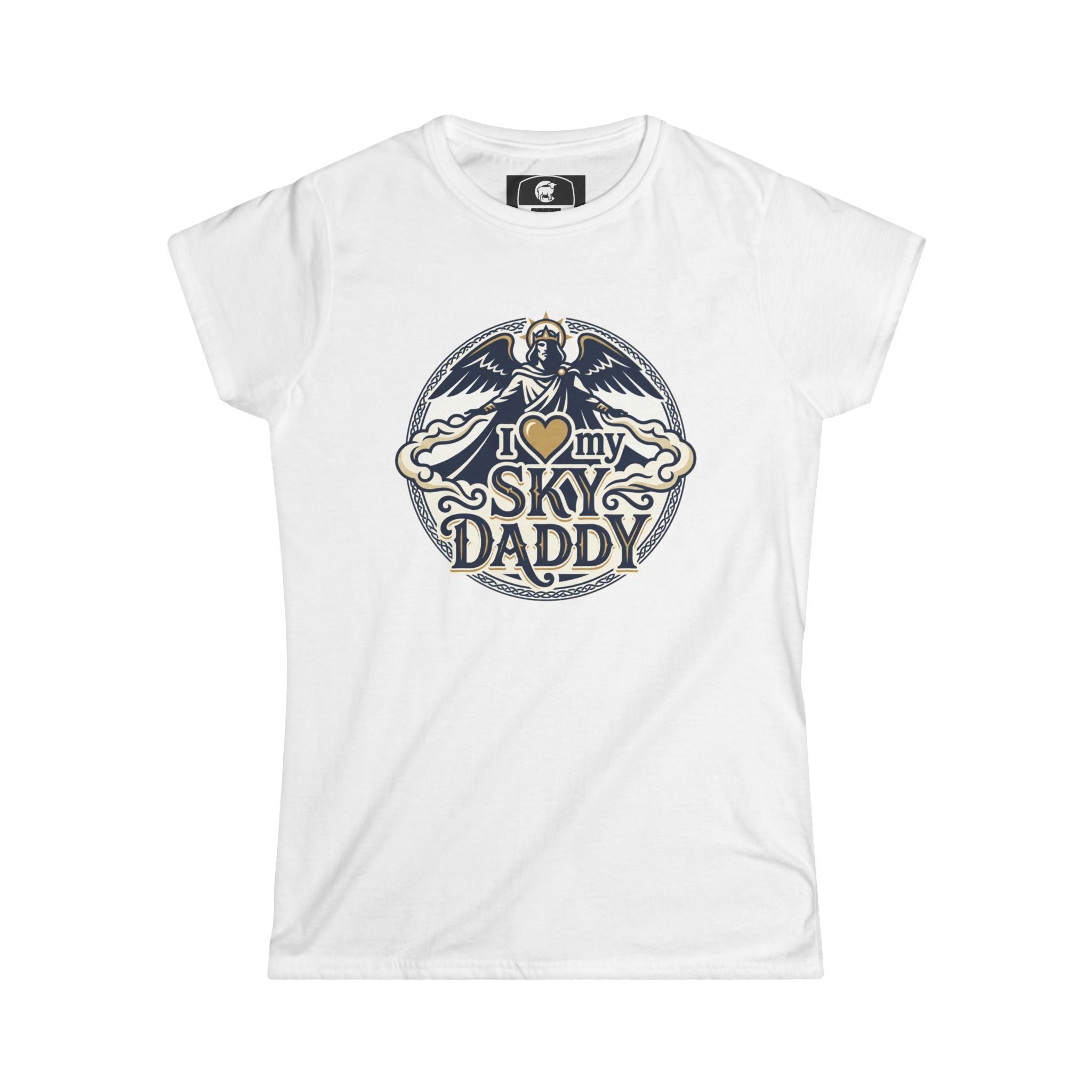Christian Women's - I Heart My Sky Daddy - Softstyle Tee