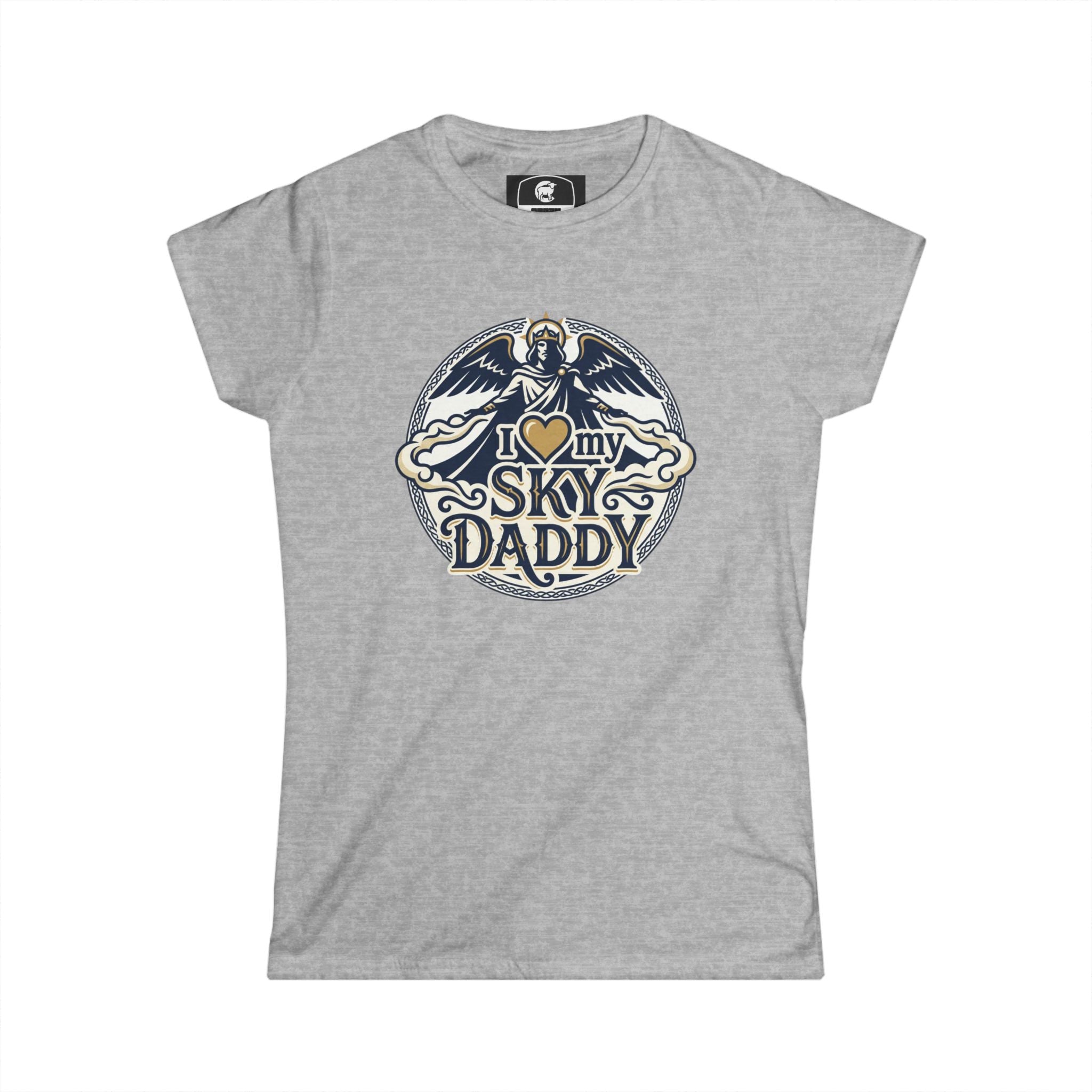 Christian Women's - I Heart My Sky Daddy - Softstyle Tee