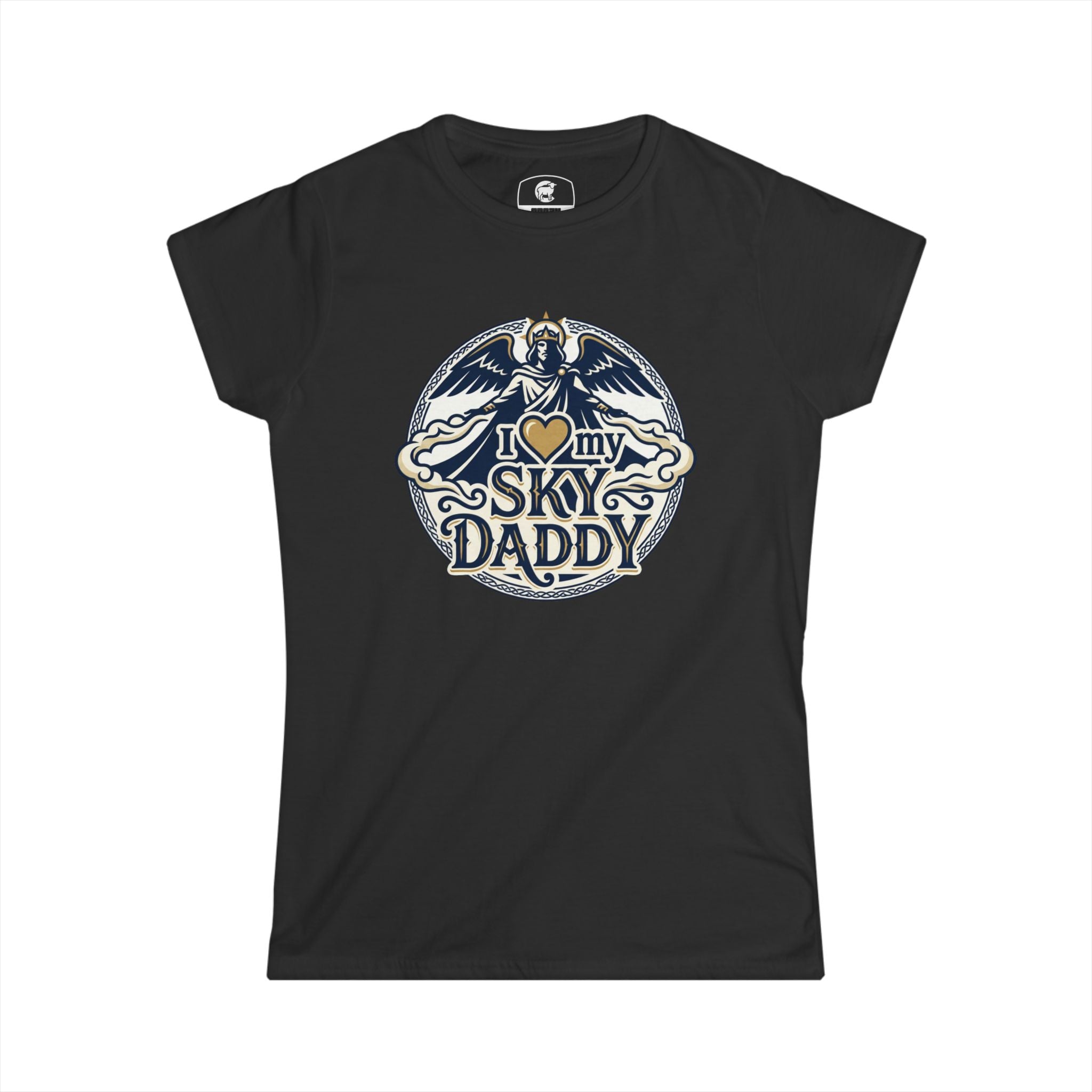 Christian Women's - I Heart My Sky Daddy - Softstyle Tee