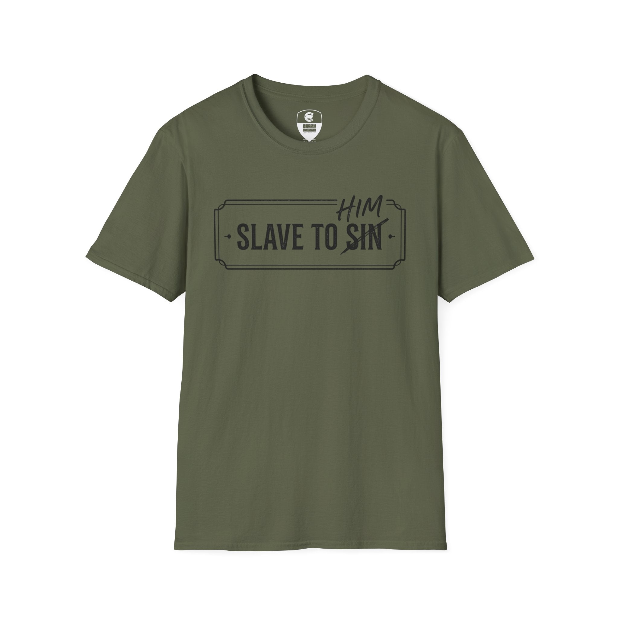 Christian - Slave to Him - Unisex Softstyle T-Shirt