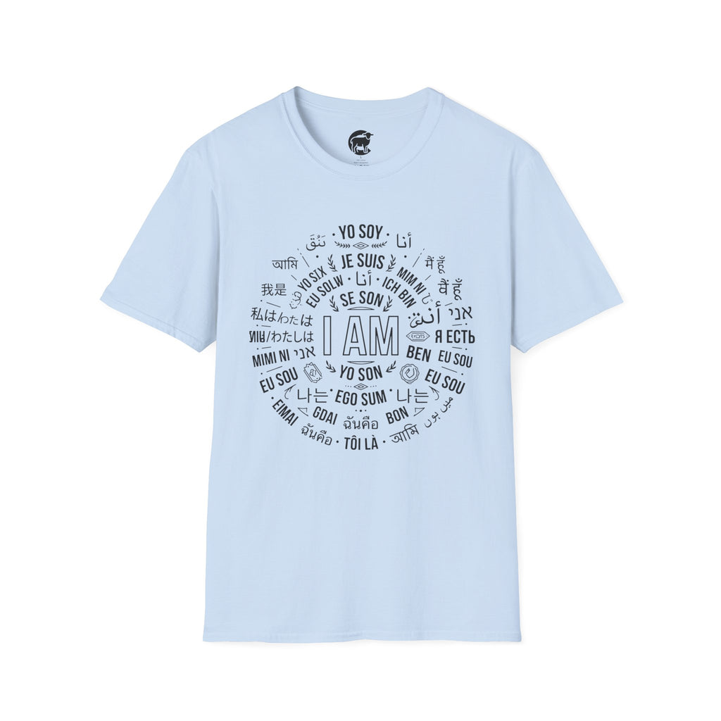 Christian "I AM" In Many Languages Inspirational T-Shirt