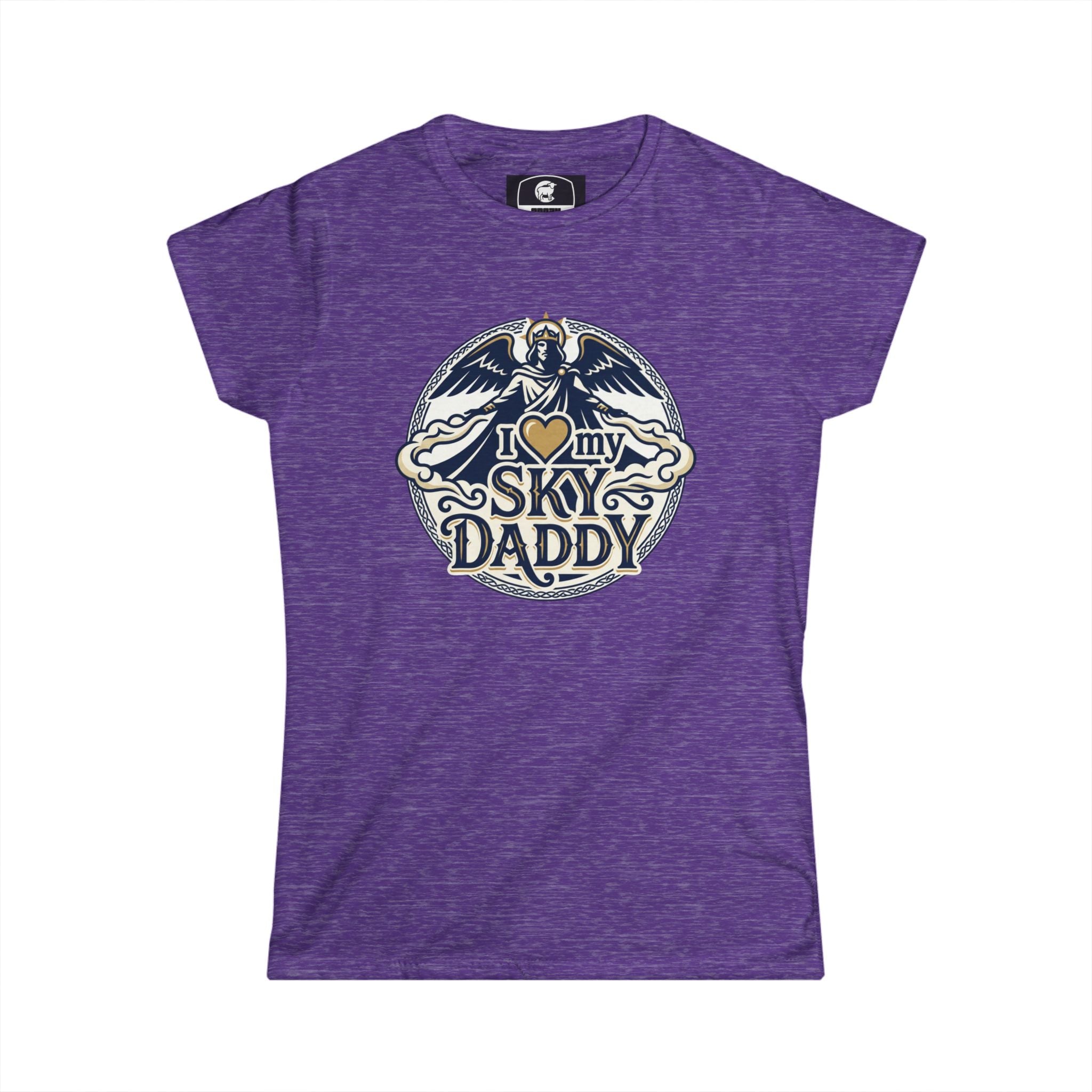 Christian Women's - I Heart My Sky Daddy - Softstyle Tee